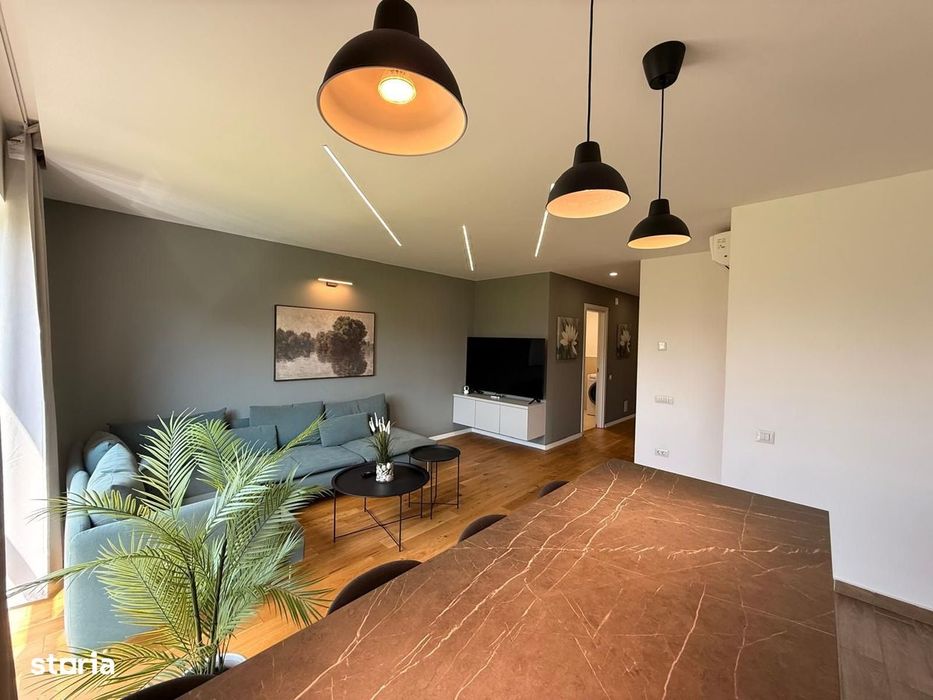 De inchiriat 3 camere complet mobilat si utilat zona Sisesti/Baneasa