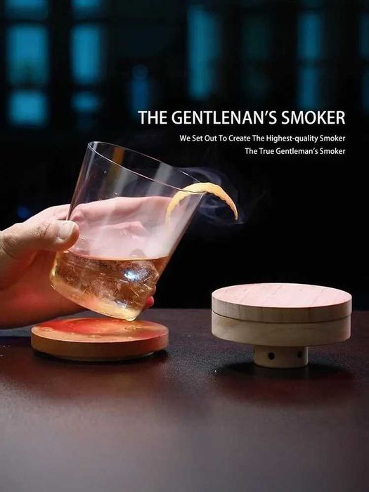 Подарок для мужчин .Набор для приготовления коктейлей. Смокер