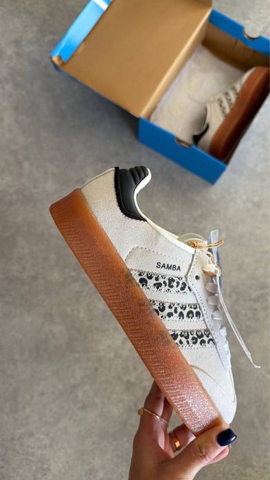 Adidas Samba Leopard “White”