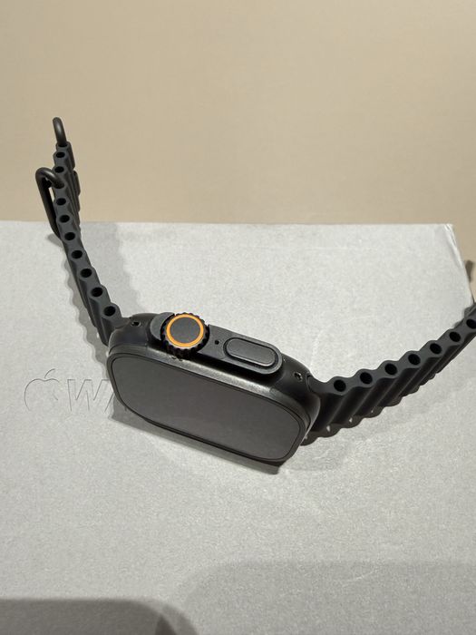 Apple watch ultra 2 black, как новый, гарантия до 02.2027, акк 100%