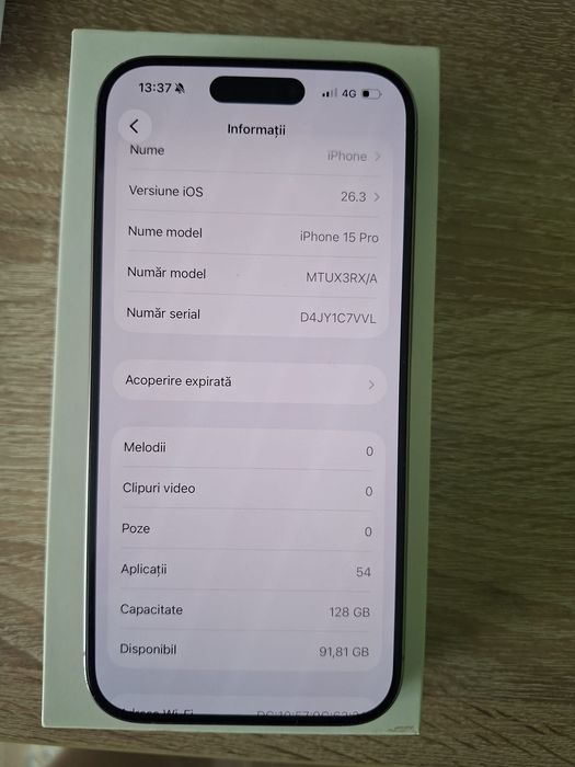 Iphone 15 Pro 128 gb