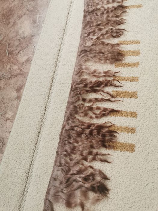 Волосы для кукл из козочки