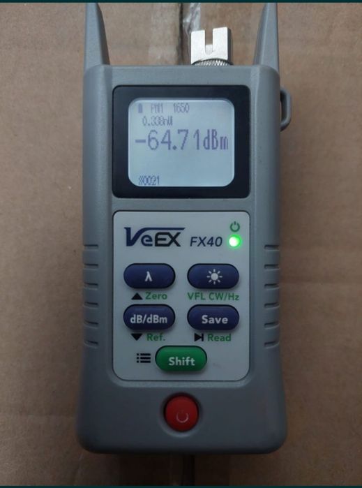 Optical Power Meter fiber optic powermetru
fibra optica