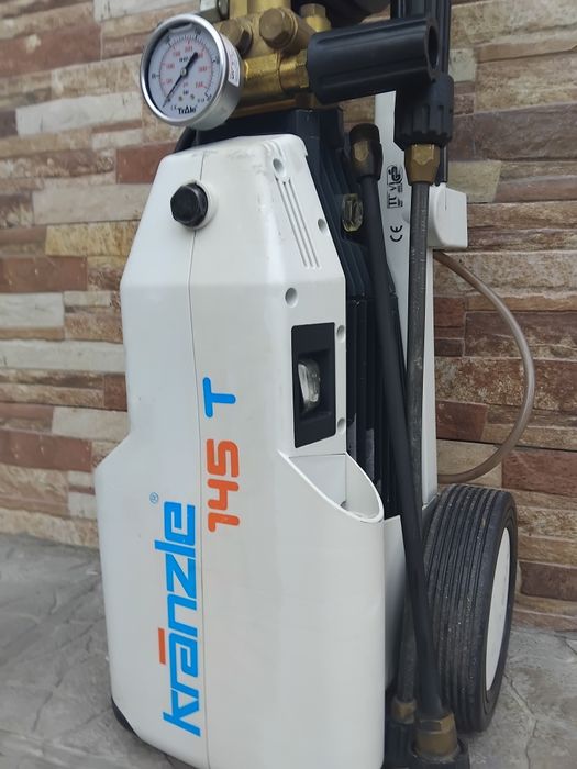 Kranzle 145T 160bar Машина за Отпушвате на Канали  дълъг маркуч с дюза