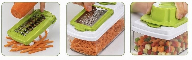 Овощерезка Nicer Dicer — 10 предметов