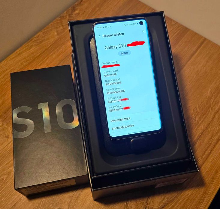 PACHET PREMIUM: Samsung Galaxy S10 (SM-G973F/DS) + DeX Pad (Gen 2)