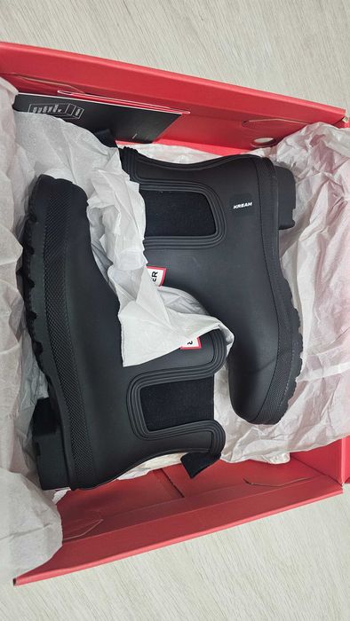 Hunter классические челси-ботинки