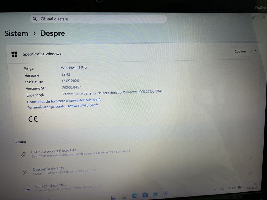 Vand Laptop Hp, functioneaza perfect, Windows 11 Pro