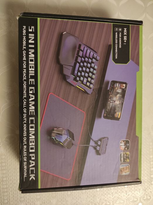 Клавиатура мышь для телефона КВМ MIX SE+