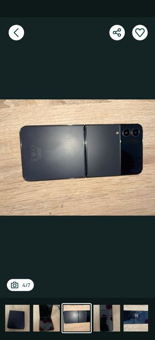 Vând telefon Samsung z flip 4 semi funcțional are nevoie de reparații
