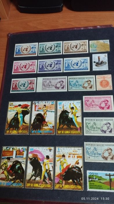 Почтовые марки..