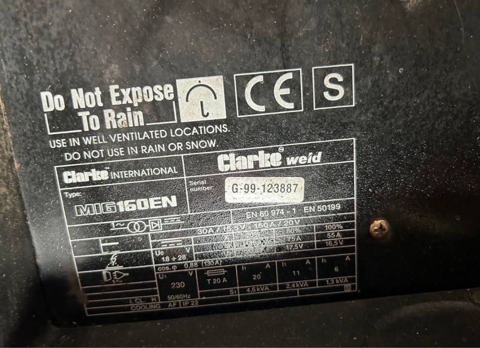 СО2 цео заваръчен апарат, внос от Англия SEALEY висок клас 150ампера