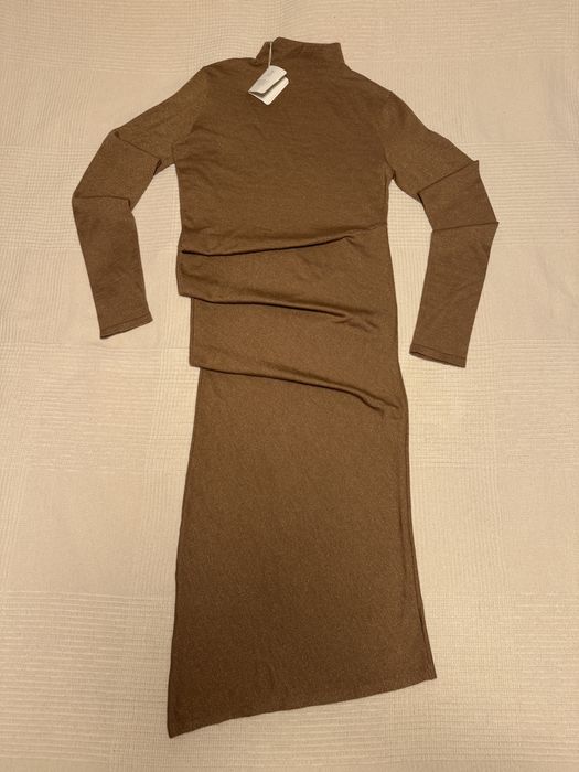 Rochie Brunello Cucinelli din casmir si matase