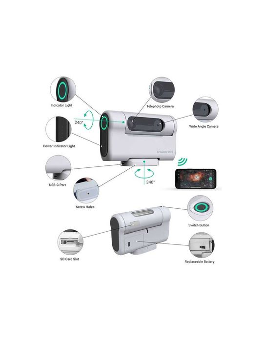 Dwarf 2 Deluxe Edition - Telescop Inteligent