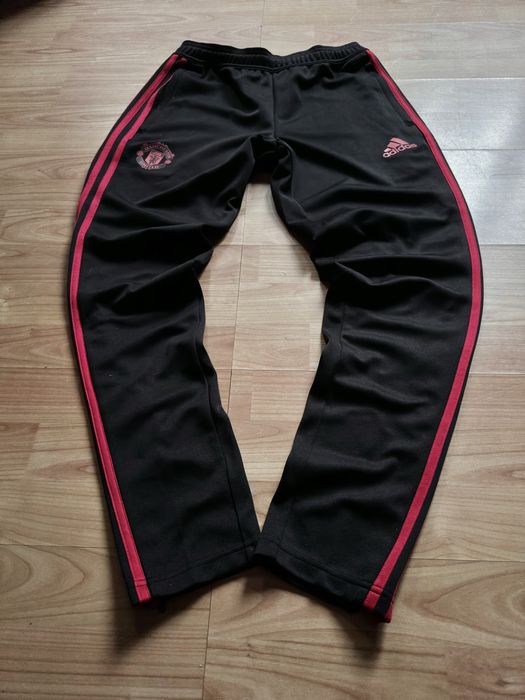 Pantaloni track pants sweats joggers light Adidas x Manchester United