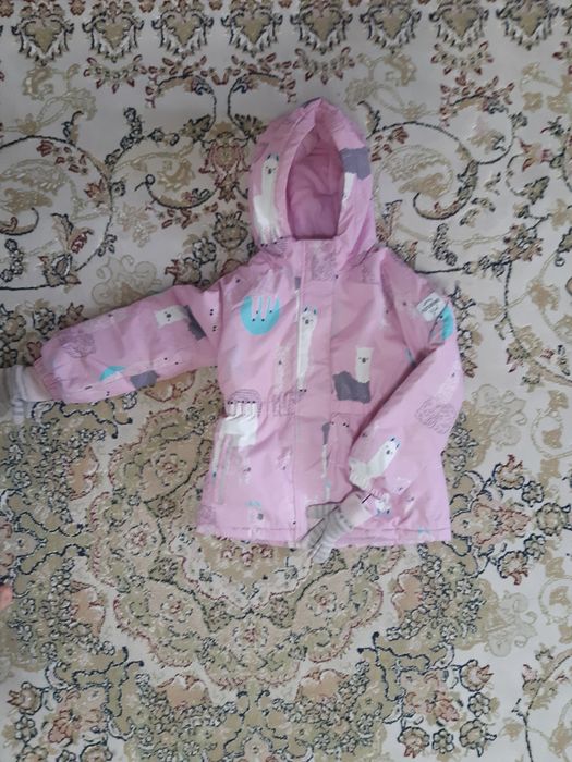 Комбинезон зимний на девочку 4-5 лет