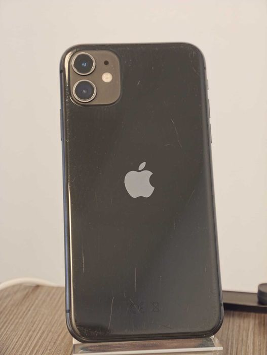 IPhone 11 64GB Black | Full Box | Face ID | Husă + Încărcător