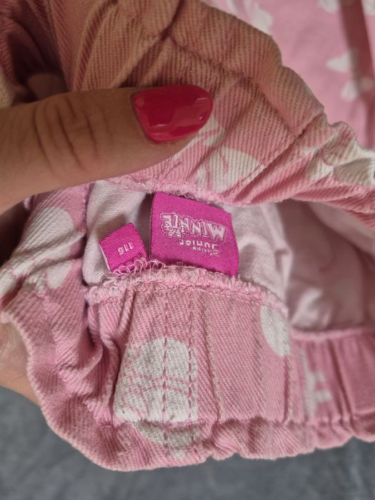 Детски розови дънки на Мини Маус