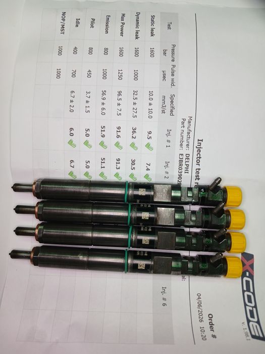 Injectoare DELPHI Cod. EJBR03902D