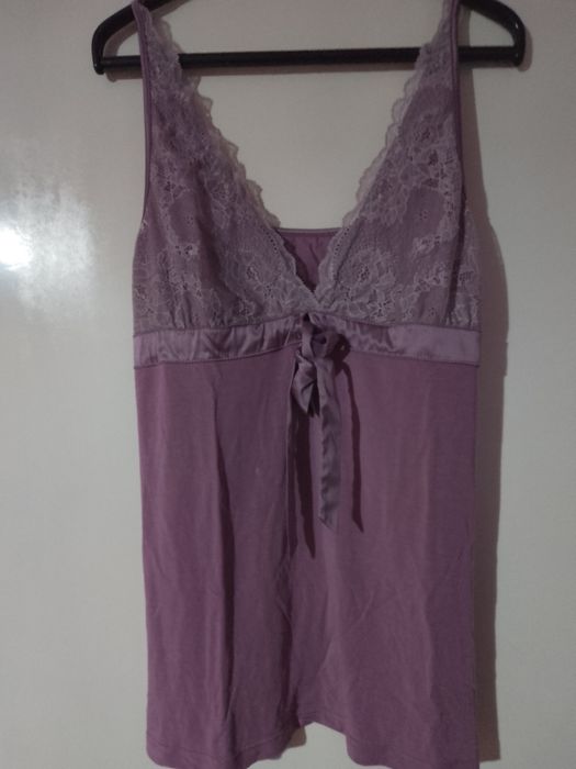 Луксозна пижама нежно лилаво