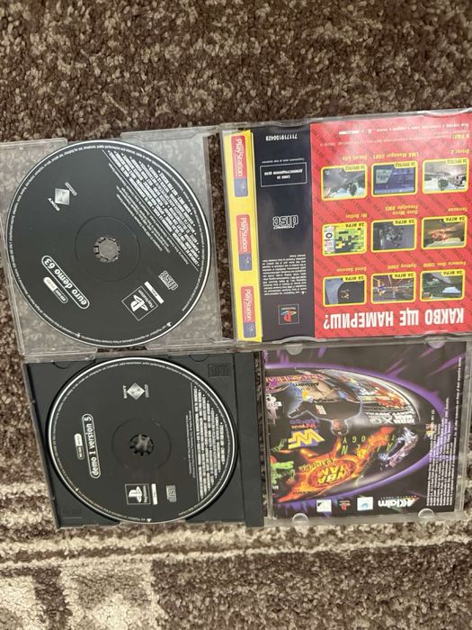 Две оригинални игри за Плейстейшън 1/Sony Playstation 1