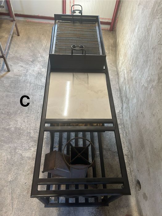 Grătar masă de lucru,sobă rachetă și alte modele