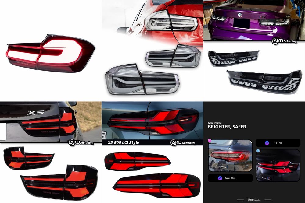 Стопове и фарове за всяко BMW BMW Taillights BMW Headlights