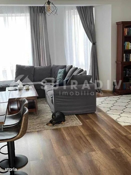 Casa tip duplex de inchiriat, semimobilata, curte – Calea Turzii