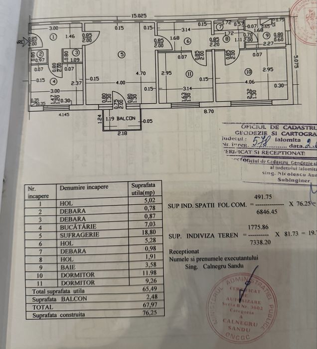 Apartament 3 camere - Zona Piața Mare