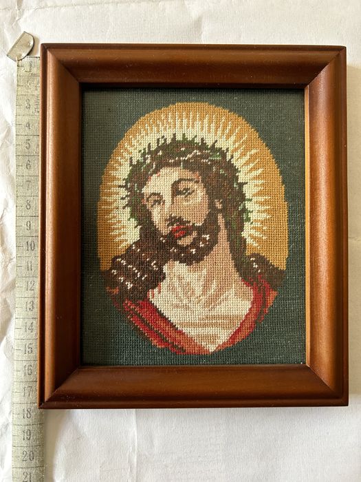 Рамкиран гоблен - ръчно шит