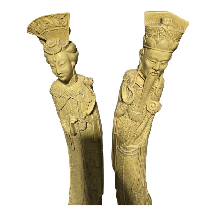 Set statuete china