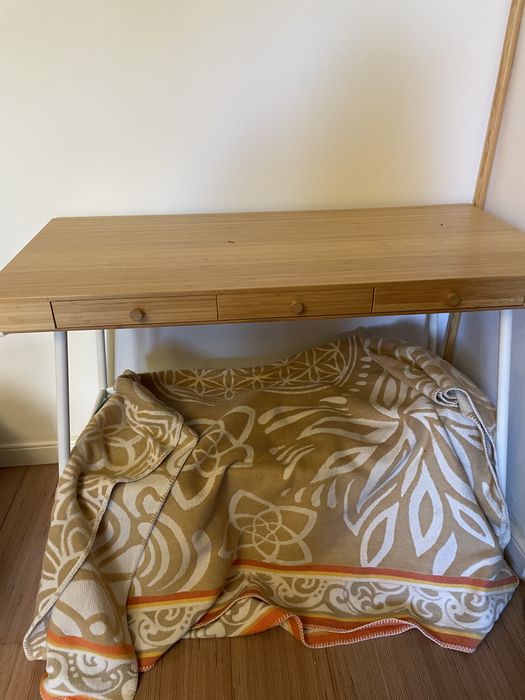 LILLÅSEN Birou, bambus, 102x49 cm ikea