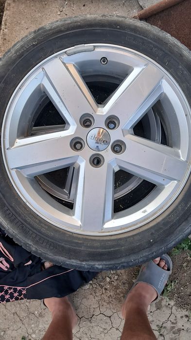 Roți de jeep compass pe 18
