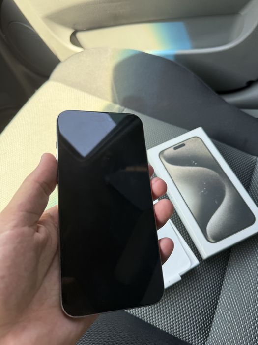 Iphone 15 pro max 256 silver