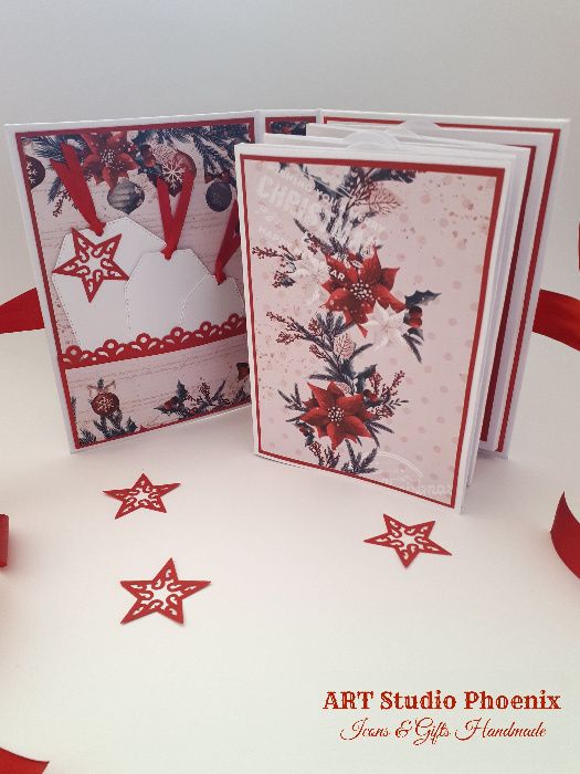 Коледно - новогодишни албумчета за снимки - ръчна изработка!