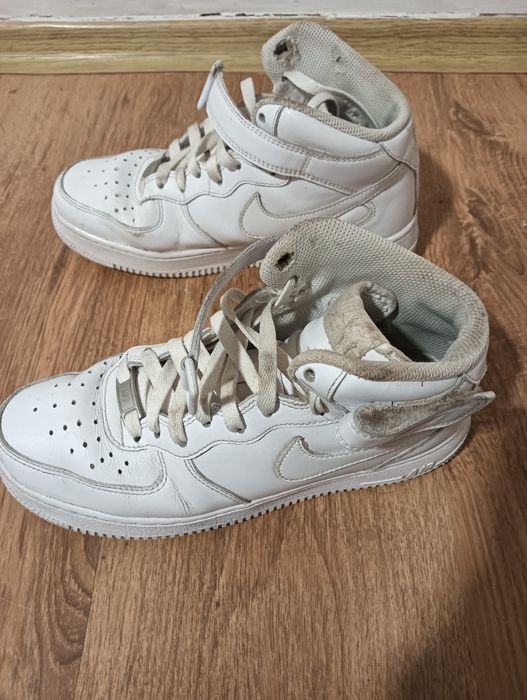 Nike Air foce 1 mid alb mărimea 39