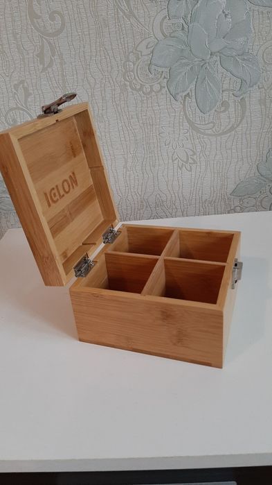 Шкатулка деревянная