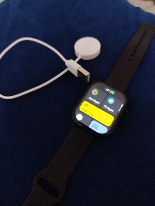 Sport Smart watch titanium Смарт часы спорт