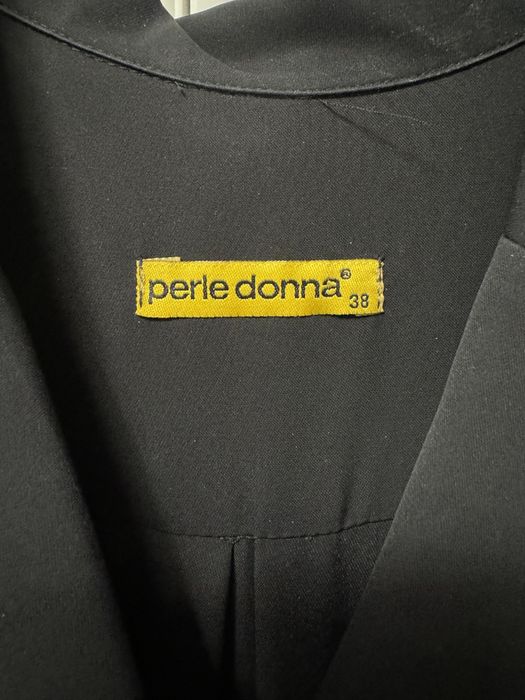 Черна рокля с колан