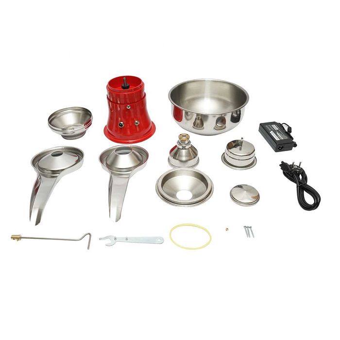 Separator smantana electric 50L/h pentru lapte degresat vas inox 5L 220V transport gratuit 999 RON