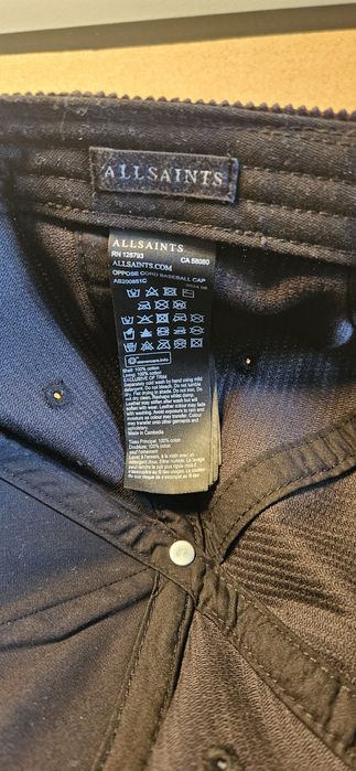 Sapca All Saints - material reiat / corduroy | noua