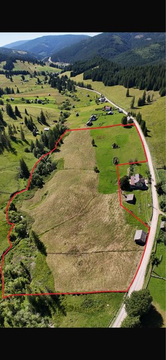 Teren de vanzare la munte in Bucovina