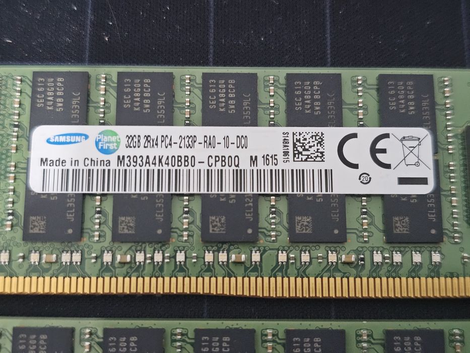 Kit 256GB RAM DDR4 ECC Registered Samsung (8 x 32GB) 2133MHz