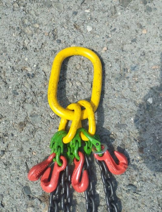 Паук цепной 4.25т 3.5м строп для кранов и манипулятором с укоротителя