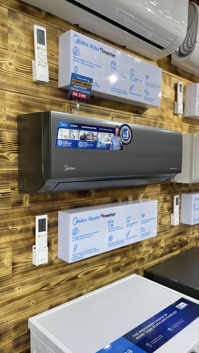 Кондиционер NAOMI- 9,000 Btu  от Midea / Inverter  / Доставка