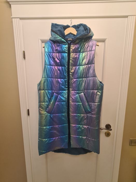 Vesta sidefata,lunga,asimetrica marime L/XL
