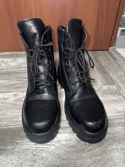 Натуральные зимние берцы