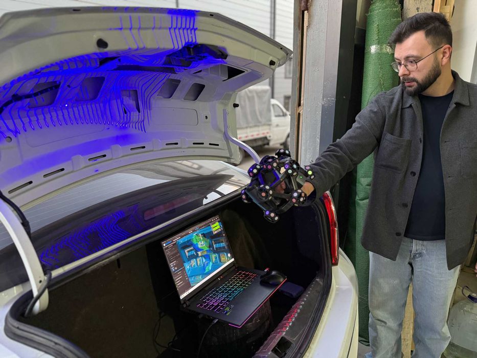 Профессиональное 3D-сканирование, чертеж, CAD, локализация, 3D-модель.