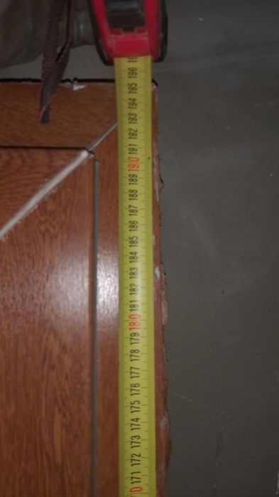 Врата от PVC, цвят златен дъб