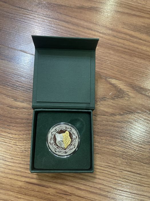 Монета из мельхиора «Небесный Волк»